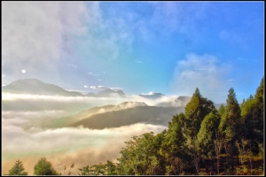 魚池鄉金龍山拍日出[HDR]