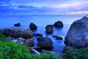 高雄風景_柴山日落色溫