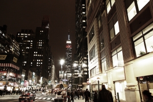 紐約曼哈頓夜景