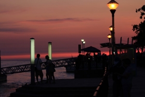 淡水看日落.....(傷眼)