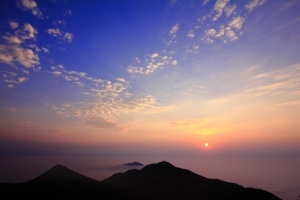 大屯山半山腰
