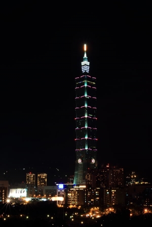 2011年跨年夜台北101