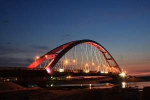 竹圍漁港彩虹橋