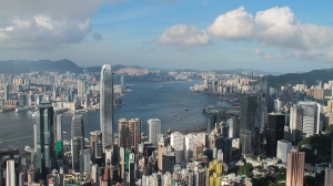 世界杯決賽日的維港日與夜