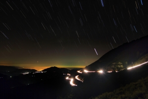 秋之合歡(星軌.日出.雲海.楓葉)