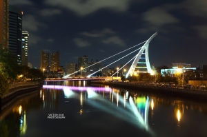 台南夜景－新臨安橋