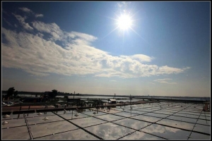 藍天白雲之北門井仔腳鹽田