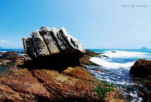 萬里拳頭石+夜曝