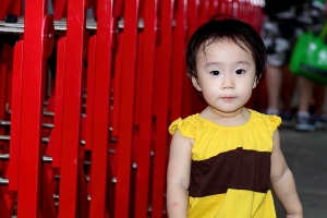 我的寶貝女兒小紜(高雄漁人碼頭)