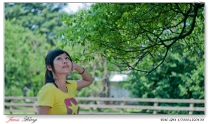 第一次的人像外拍Ivy