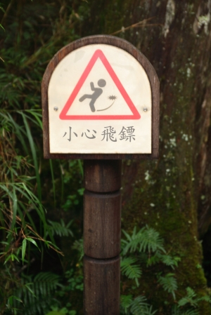 輕鬆一下！...小心飛鏢