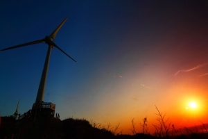 苗栗好望角夕落+龍鳳漁港夜色