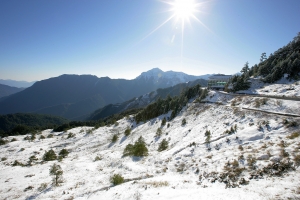 應景之合歡山雪景