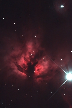 有夠冷的 NGC2024 火樹星雲 (火燄星雲)