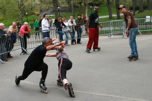 中央公園的 Skate Dancing