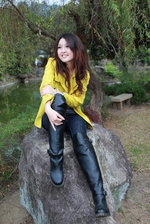 在雙溪公園的Chia