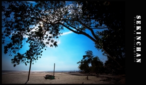 被曬到發黑的藍天！！我家鄉～～