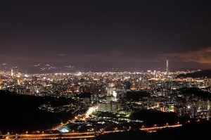 烘爐地拍台北夜景~