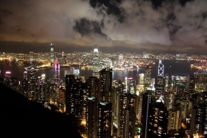 世界三大夜景之一 - 香港太平山夜景