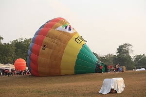 遲來的走馬瀨熱氣球嘉年華