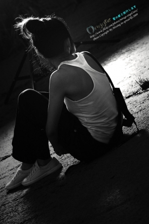 黑白創作-Maggie(1)