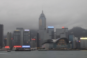 香港之旅_大年初二維多利亞港煙火