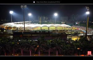 昨夜的新莊運動中心&棒球場