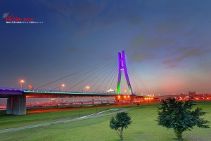 新北市三重 黃昏夕色新北橋