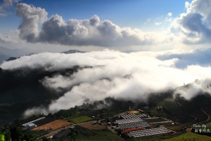 隙頂風雲觀日落