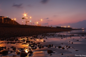 竹圍八里海岸昏拍