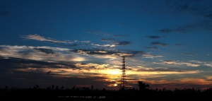電塔~夕照~