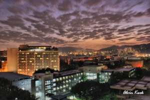 黃昏 - 輔大聖言樓8樓