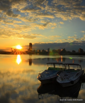 大稻埕夕陽