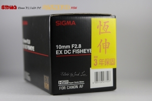 Sigma 10mm F2.8 EX DC Fisheye Hsm[開箱]