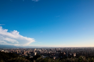 虎頭山環保公園夕陽&夜景