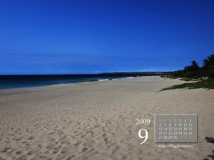 月曆桌布(2009年9月)