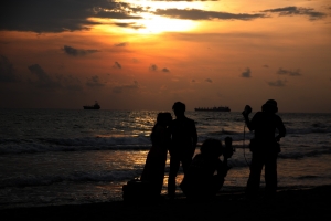 新手試拍 西子灣夕陽