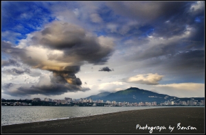 挖仔尾 觀潮看日落