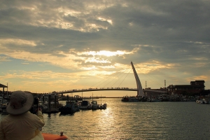 勞動節漁人碼頭之夕陽黑卡習拍