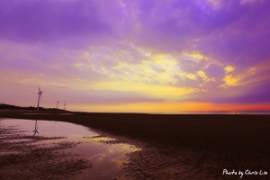 香山溼地---霞光