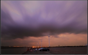 2011 中秋   伸港夕照 by 小C