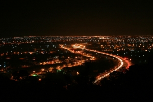 國道五號S灣道之宜蘭夜景