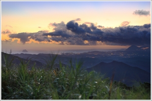 台北五指山晨光