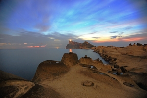 [5D + Leica R19 ]野柳地質公園晨拍