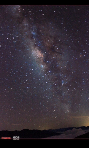 2013-08-03 仲夏夜的武嶺銀河夢