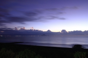 沒有日出的永鎮海邊
