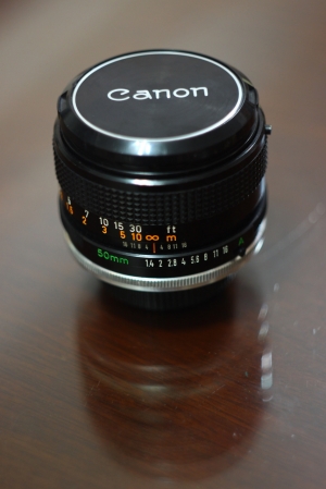 Canon FD 50mm F1.4 开“箱”