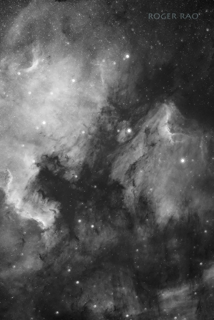 月齡17下的北美洲星雲 & 塘鵝星雲