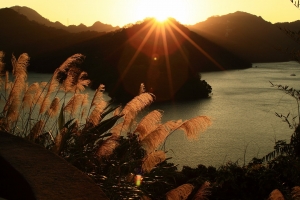 石門水庫 - 2009第二道日落