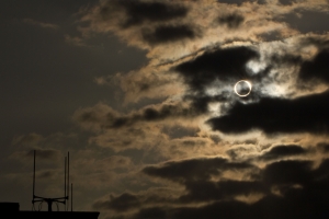 上帝的金戒指-日環蝕隨手拍